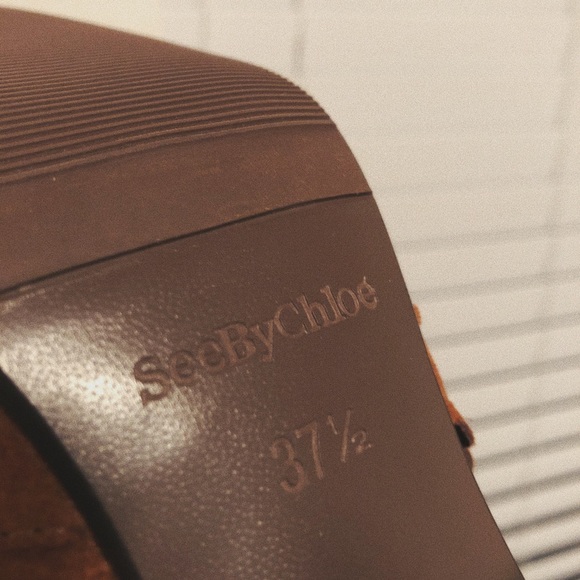 See by Chloe suede boots - Picture 4 of 8